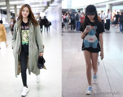 超模刘雯最爱的风格短袖,春天里的万能单品不能少