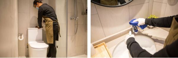 全程智能无接触服务让您安心入住,无接触智能入住