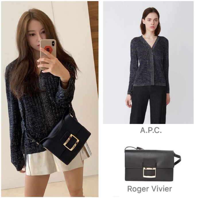 朴孝敏极简穿搭质感十足,朴孝敏最新穿搭