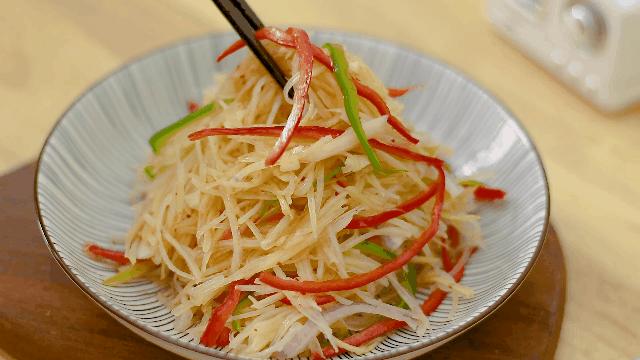 凉拌酸辣土豆丝的家常做法,凉拌酸辣土豆丝用香醋还是陈醋