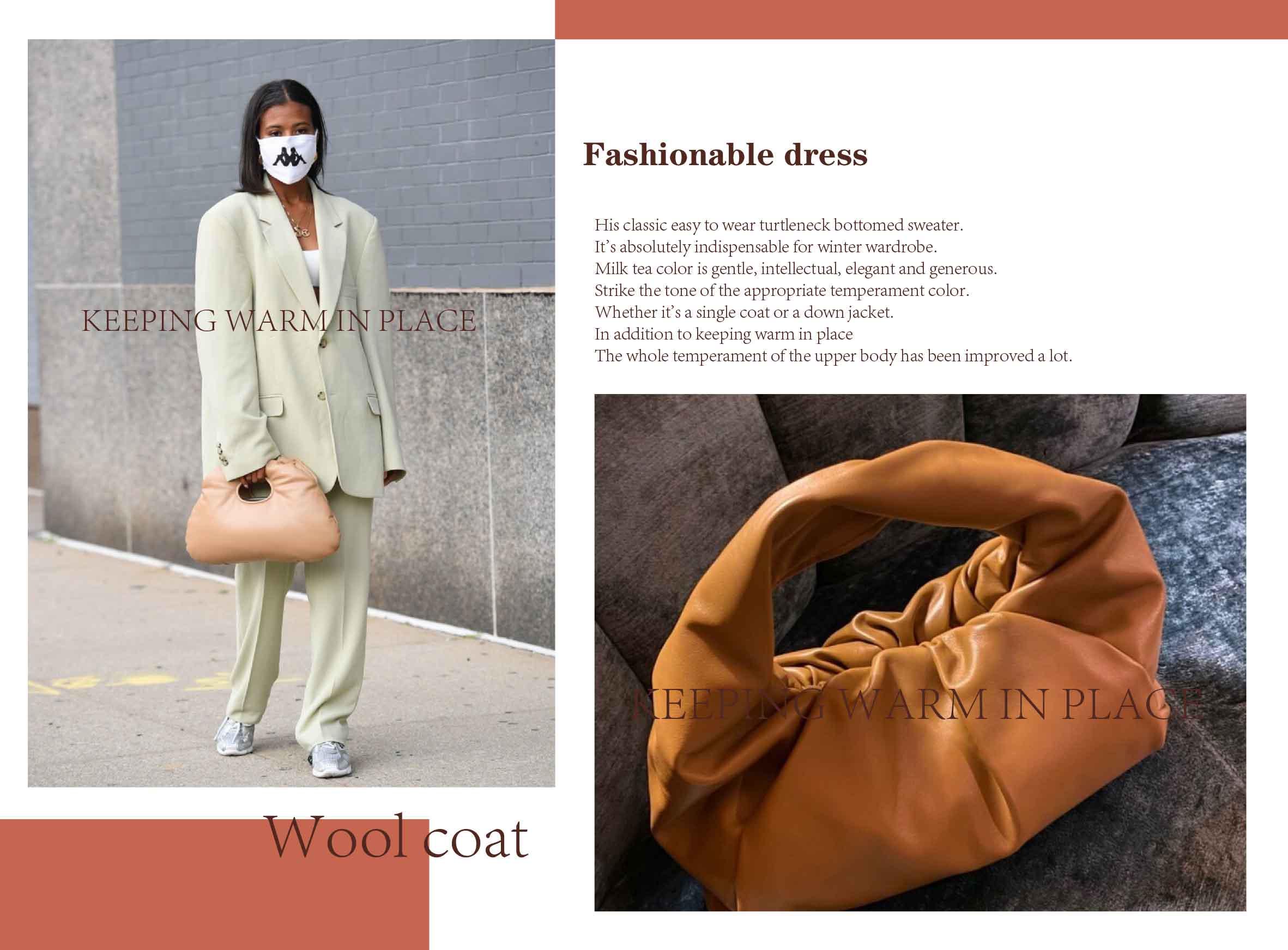 最近很火的枕头包米色,网红时尚百搭休闲枕头包