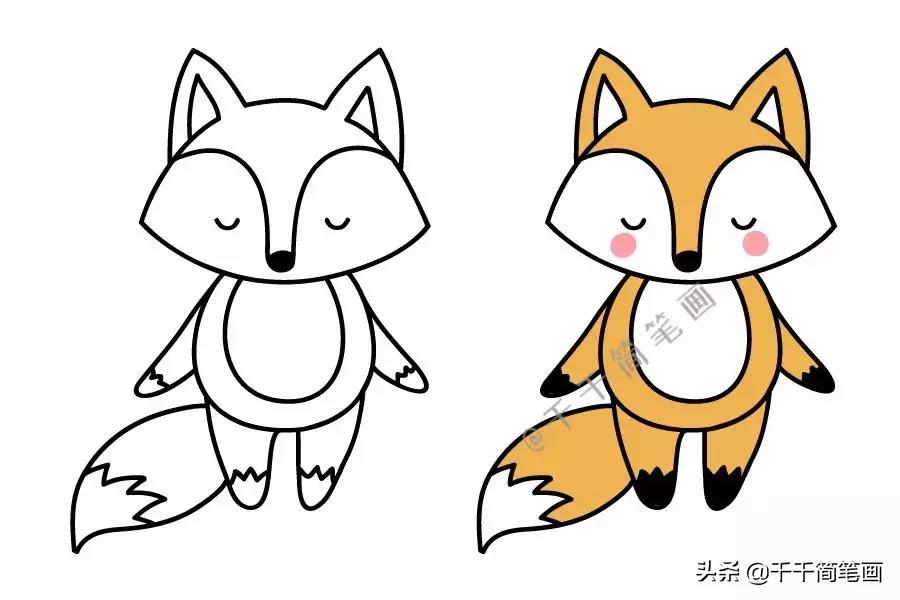 可爱的手帐简笔画食物,可爱的简笔画卡通人物手帐