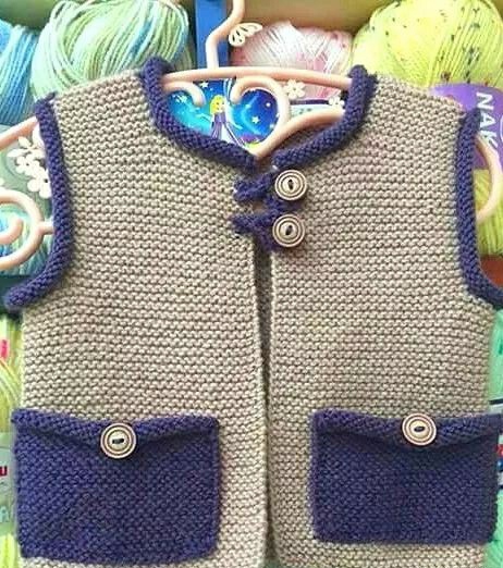 宝宝马甲编织教程,宝宝马甲背心花样