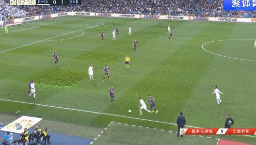 巴萨悍将暴虐皇马边路！20分钟完成6次抢断，让维尼修斯怀疑人生