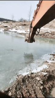 一脚踩进水坑系列,一脚踩进泥坑里那种感觉