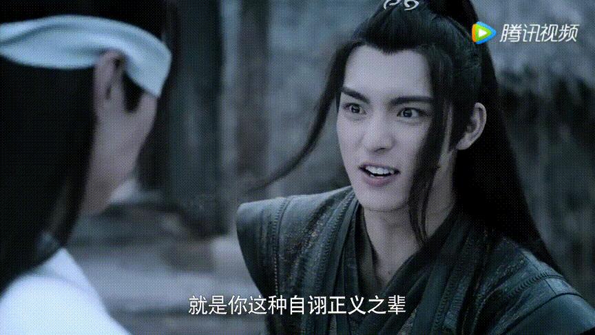 何昶希张逸杰版陈情令,何昶希陈情令落泪对比