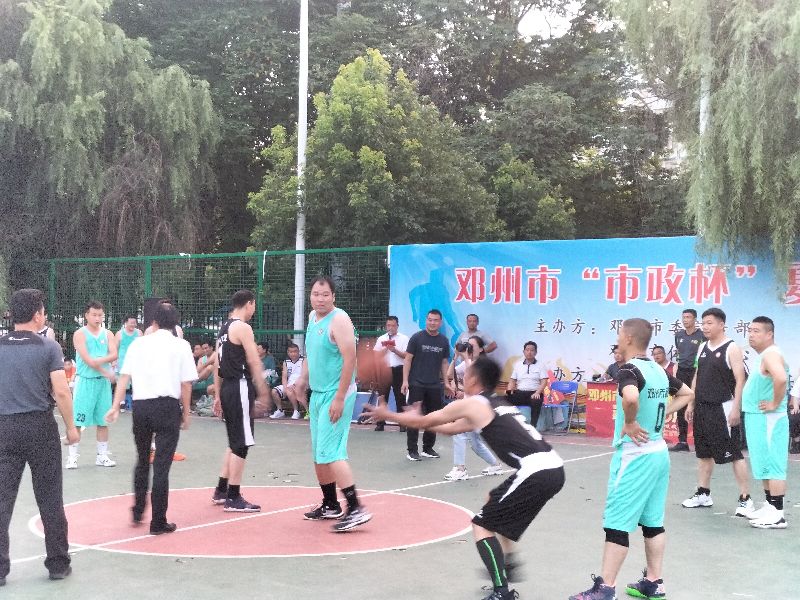 邓州篮球活动,邓州市龙腾夏季篮球联赛