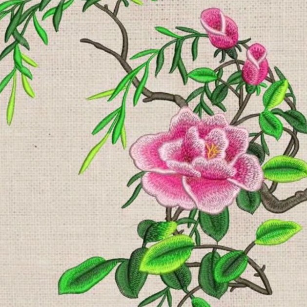 缝纫机绣花学习,缝纫机刺绣针法教程视频