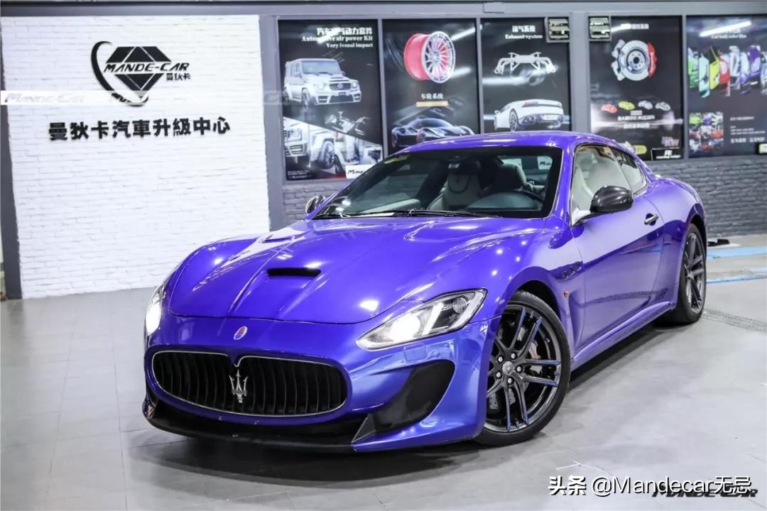 七夕刚过，蓝色妖姬来了｜|玛莎拉蒂GTMC到店更换BMC高流量气格