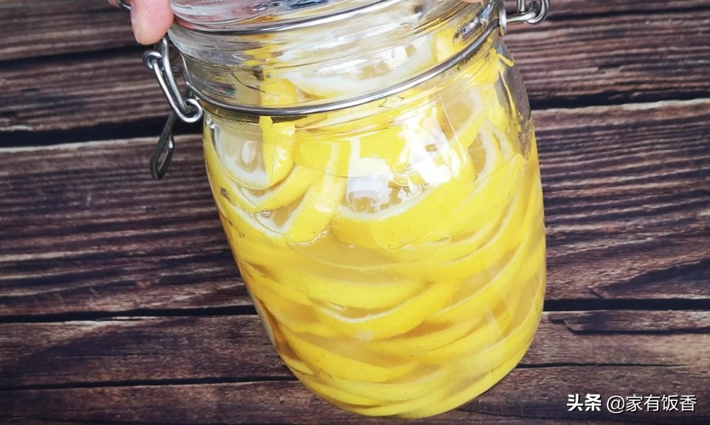 自制柠檬蜂蜜茶即食,制作柠檬蜜茶