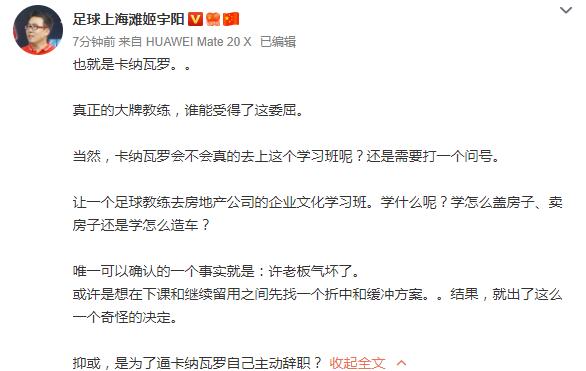 卡纳瓦罗质疑媒体事件,卡纳瓦罗被网友吐槽