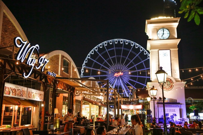 曼谷joddfairs夜市水果西施,曼谷滨河夜市和考山路夜市哪个好