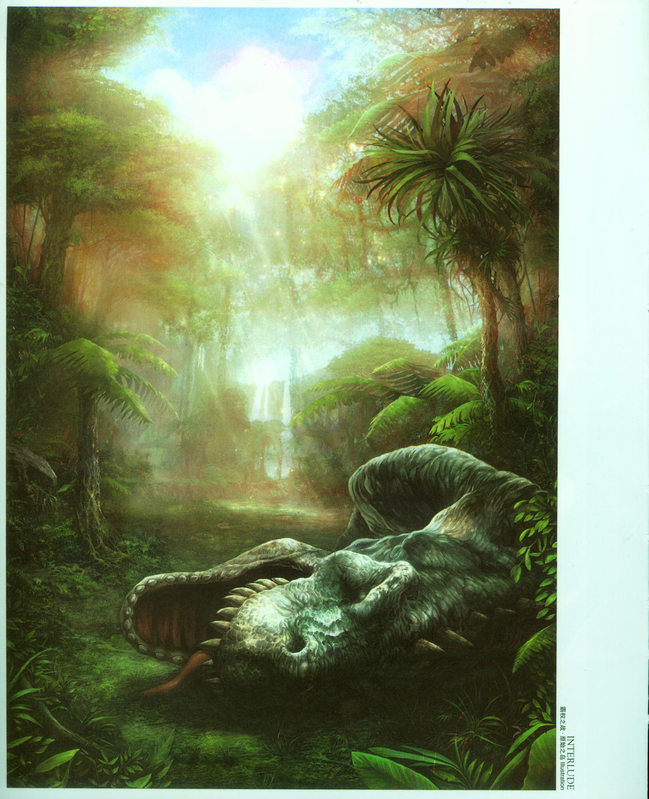 你曾经玩过「天堂2」这个游戏吗？来一起欣赏原画