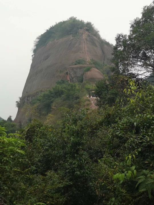 广东韶关丹霞山大自然景观,韶关丹霞山鳌鱼什么地貌