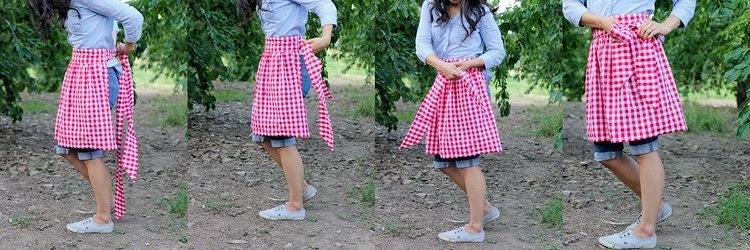 多种围裙款式制作方便简单又有趣,今年最流行的围裙的做法图和尺寸