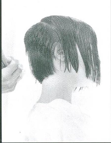 沙宣头短发流行发型剪发教程,沙宣短发发型剪发教程