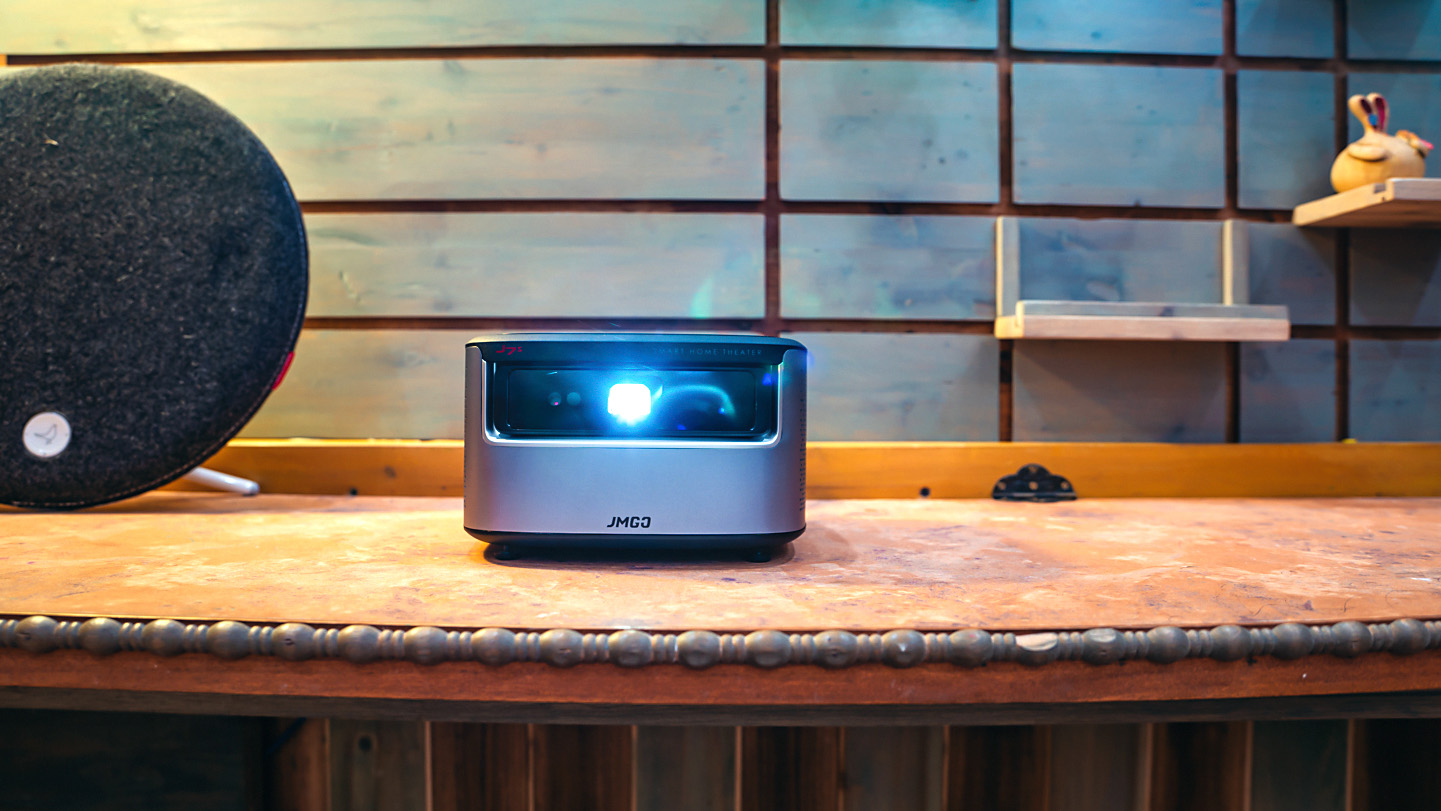 智能投影幕布,微投影坚果