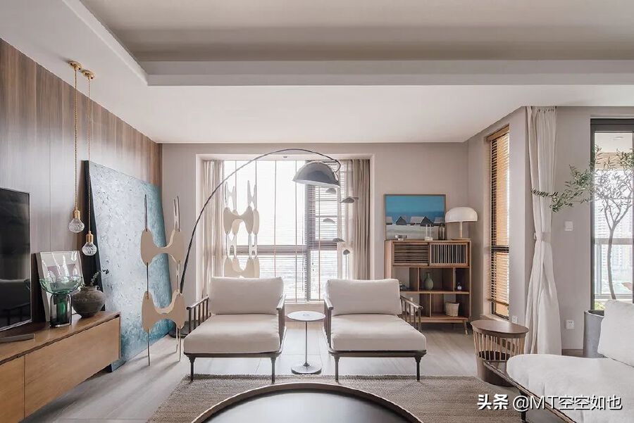 原木风空间营造的温馨气质,原木清爽灵动空间