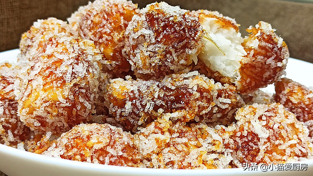 山药桂花糕超简单,亲手教你做山药糕点