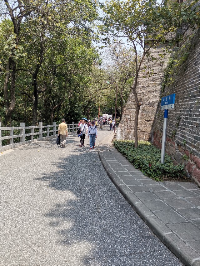 白云山云道起点和终点,白云山云道导览图