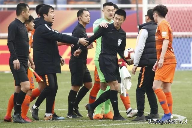 鲁能与建业比赛的裁判傅明,河南建业2-2山东鲁能傅明