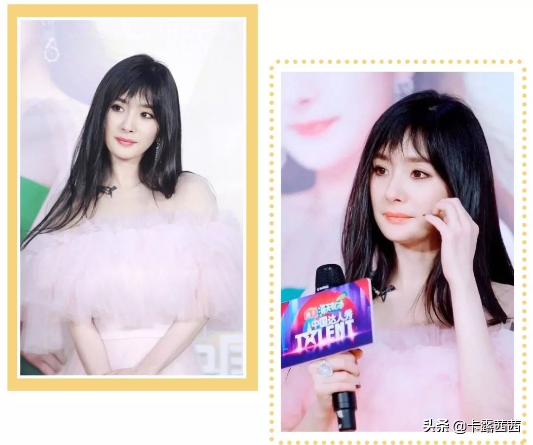 显脸小的刘海不论脸型学生党,适合所有脸型的刘海显脸小