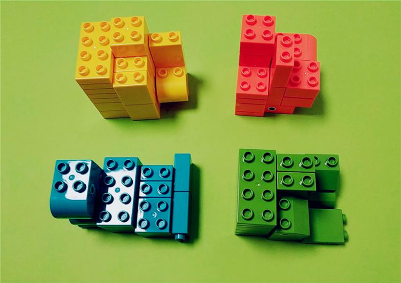 积木是每个宝宝必备的早教玩具,3-6岁大颗粒积木启蒙