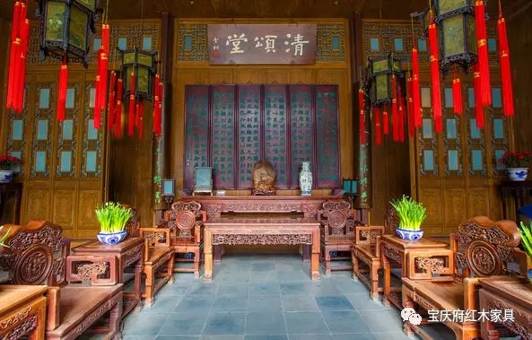 中堂家具的摆放——无中堂非大户