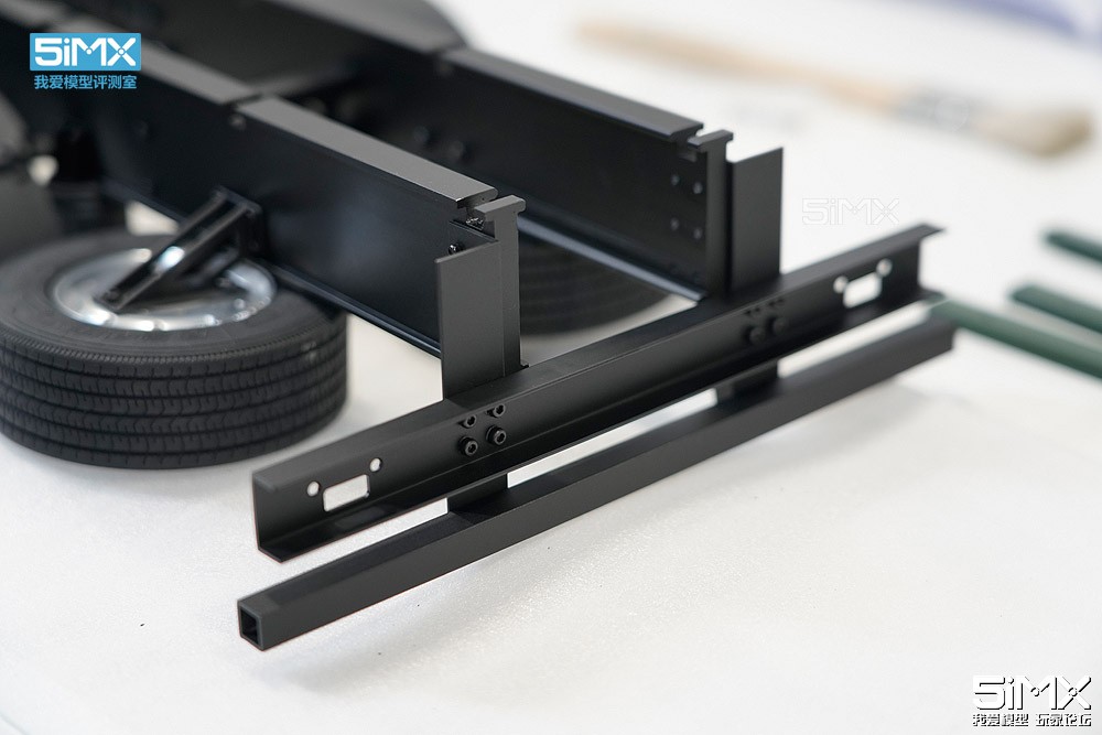 自制半挂拖车,组装一台平板车