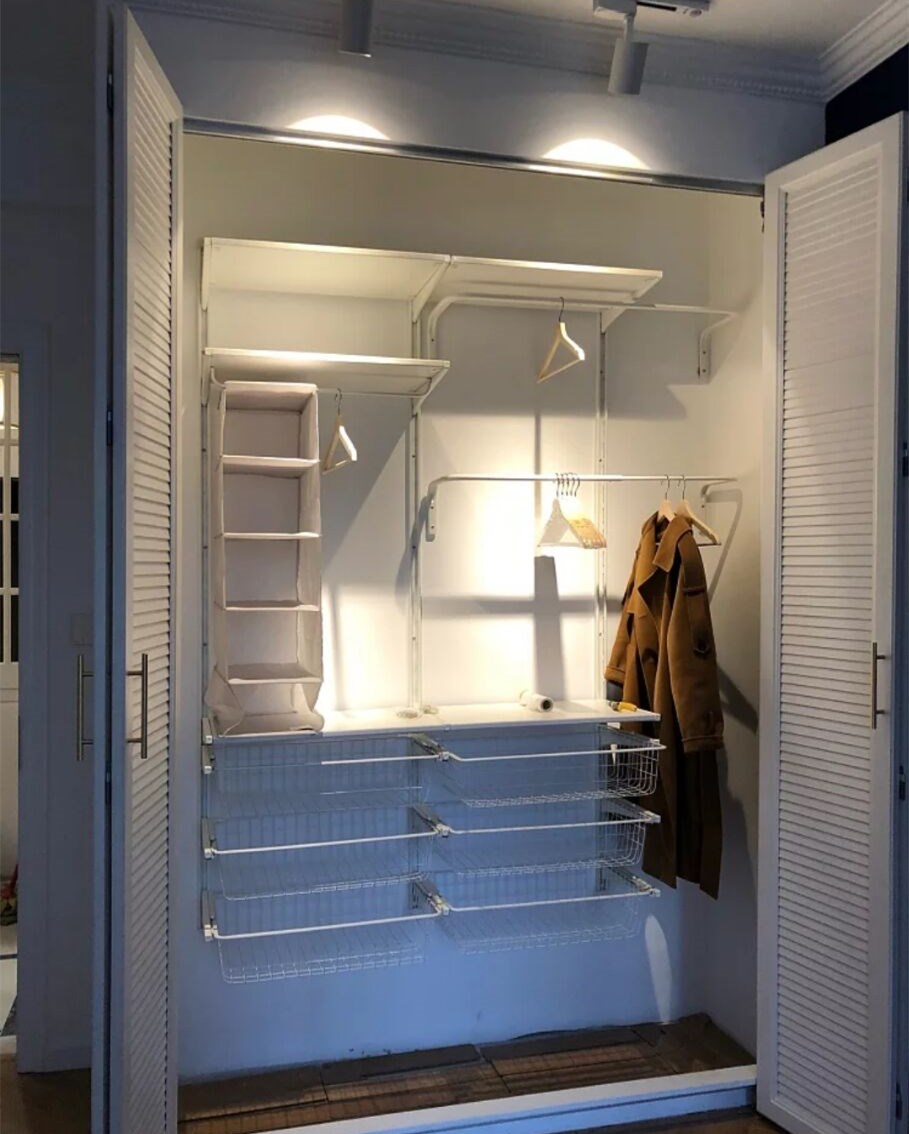 简易衣架转角卧室安装,实木落地卧室挂衣架怎么组装