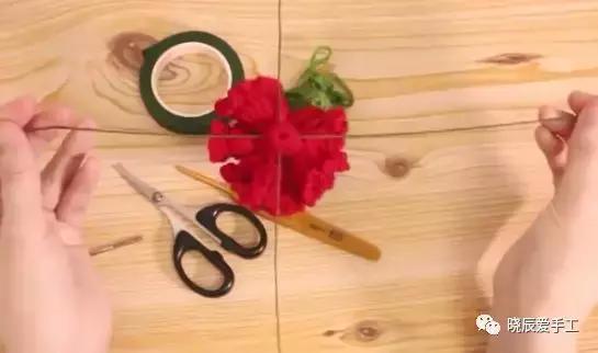 母亲节康乃馨花束该怎么搭配包装,钩针康乃馨花束教程