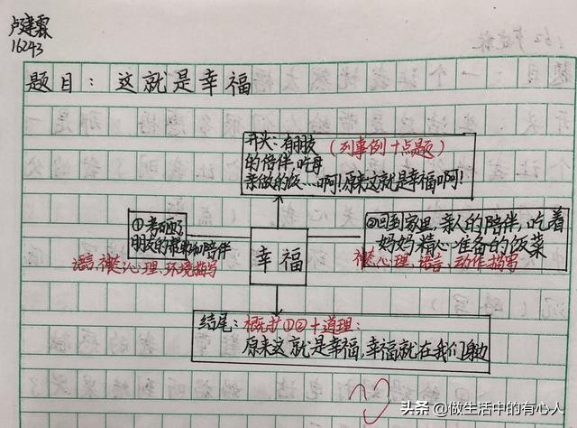 这就是幸福习作例文,这就是幸福优秀作文800