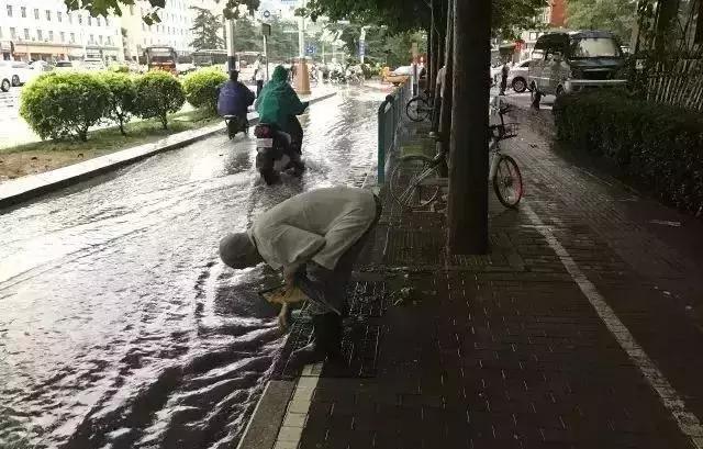 暴雨图片朋友圈,石家庄暴雨拍摄图片真实