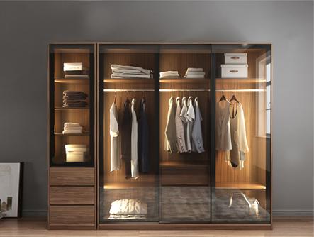 玻璃门衣柜好不好看,玻璃门衣柜好看吗