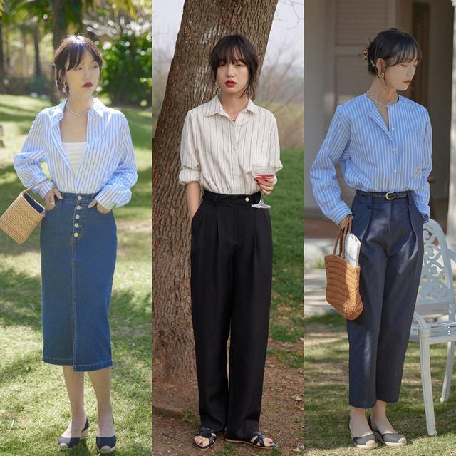 夏天上班穿搭得体又大方,搭配参考18套早秋通勤气质穿搭