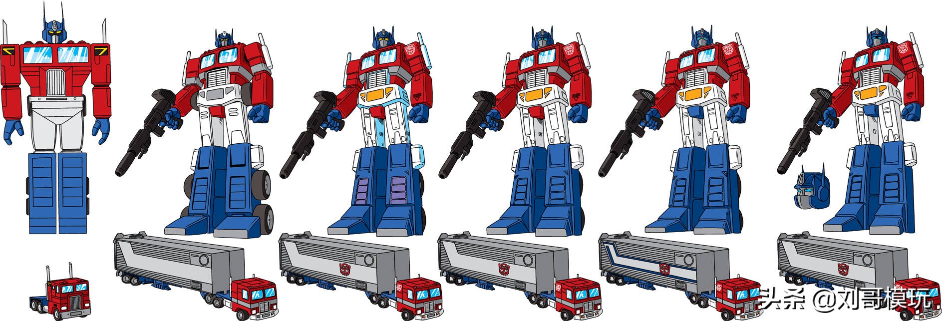 变形金刚动画片的所有人物,变形金刚人物进化图