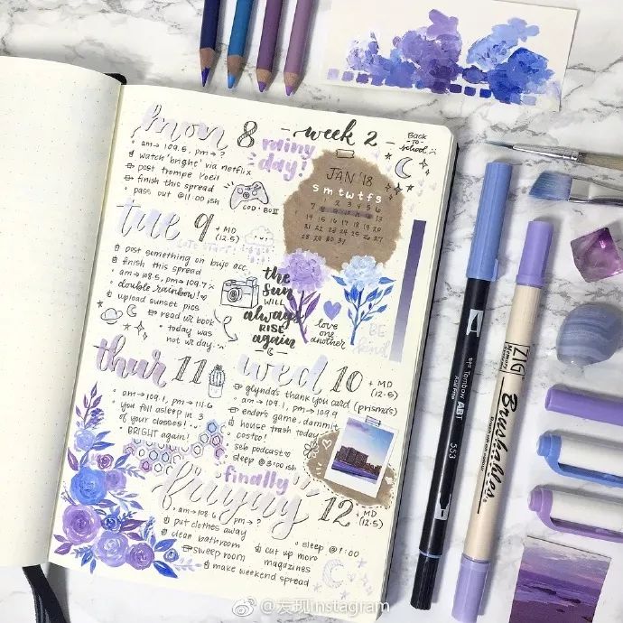 不会做手帐怎么办,做手帐小技巧简单又好看