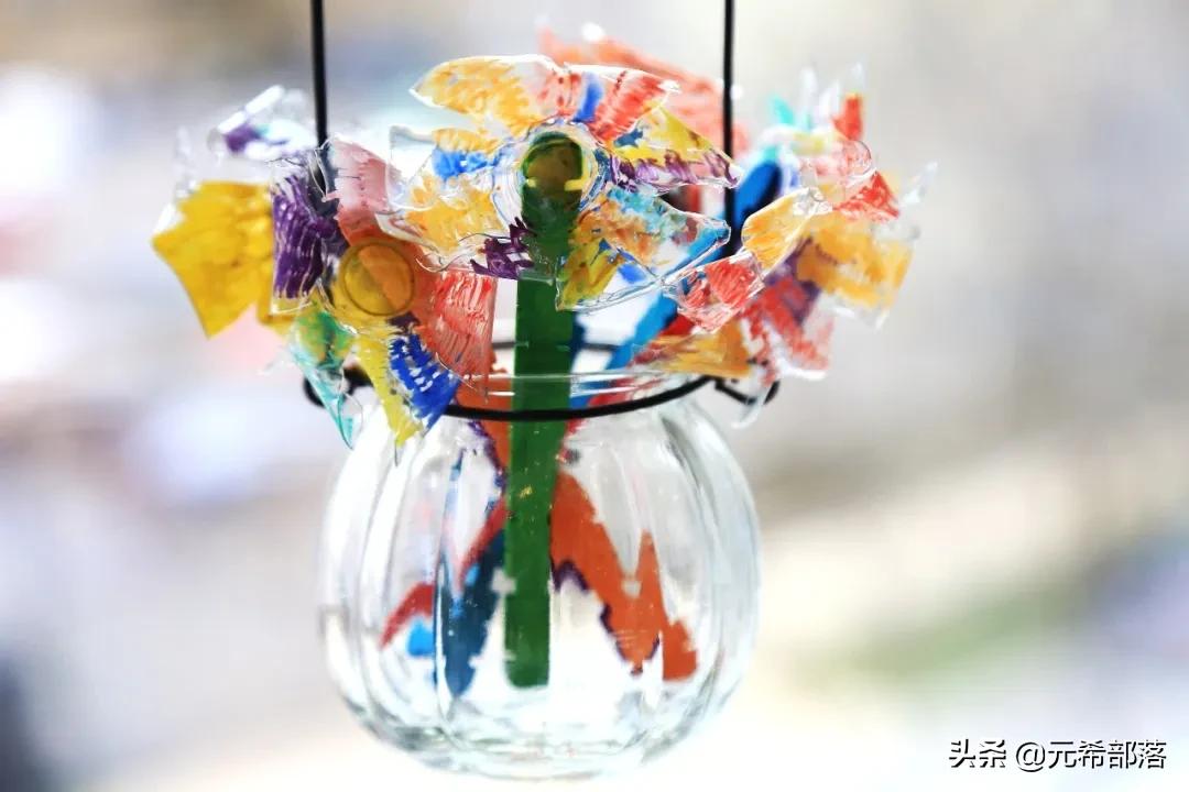 儿童创意花卉手工,儿童手工制作大全创意开花