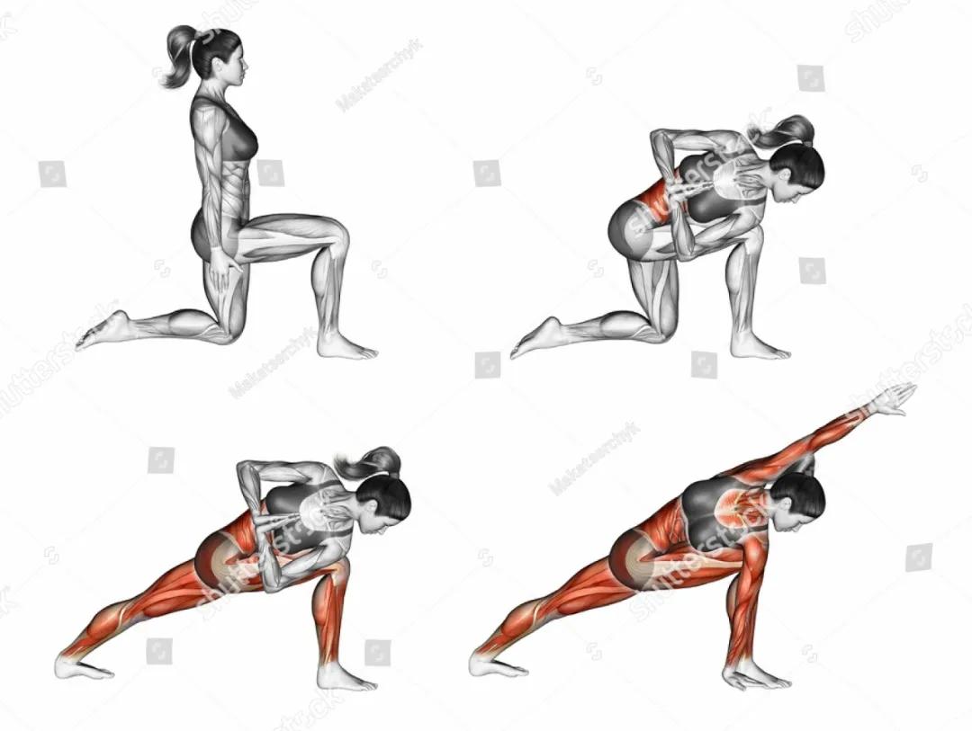 放松肌肉的动作图,各个肌肉的放松方法