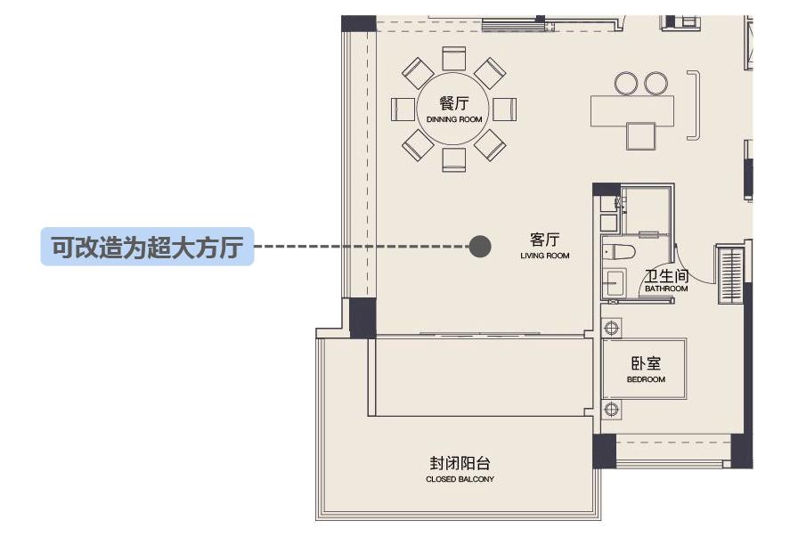中海顶级大平层户型图,中海豪宅风骚成典范