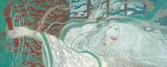 大鱼海棠唯美漫画插画设计,马克笔插画大鱼海棠