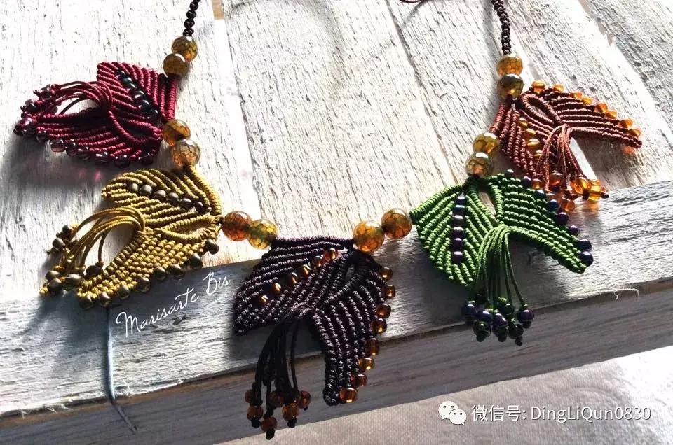 编绳教程挂饰大全,彩绳编挂饰教程