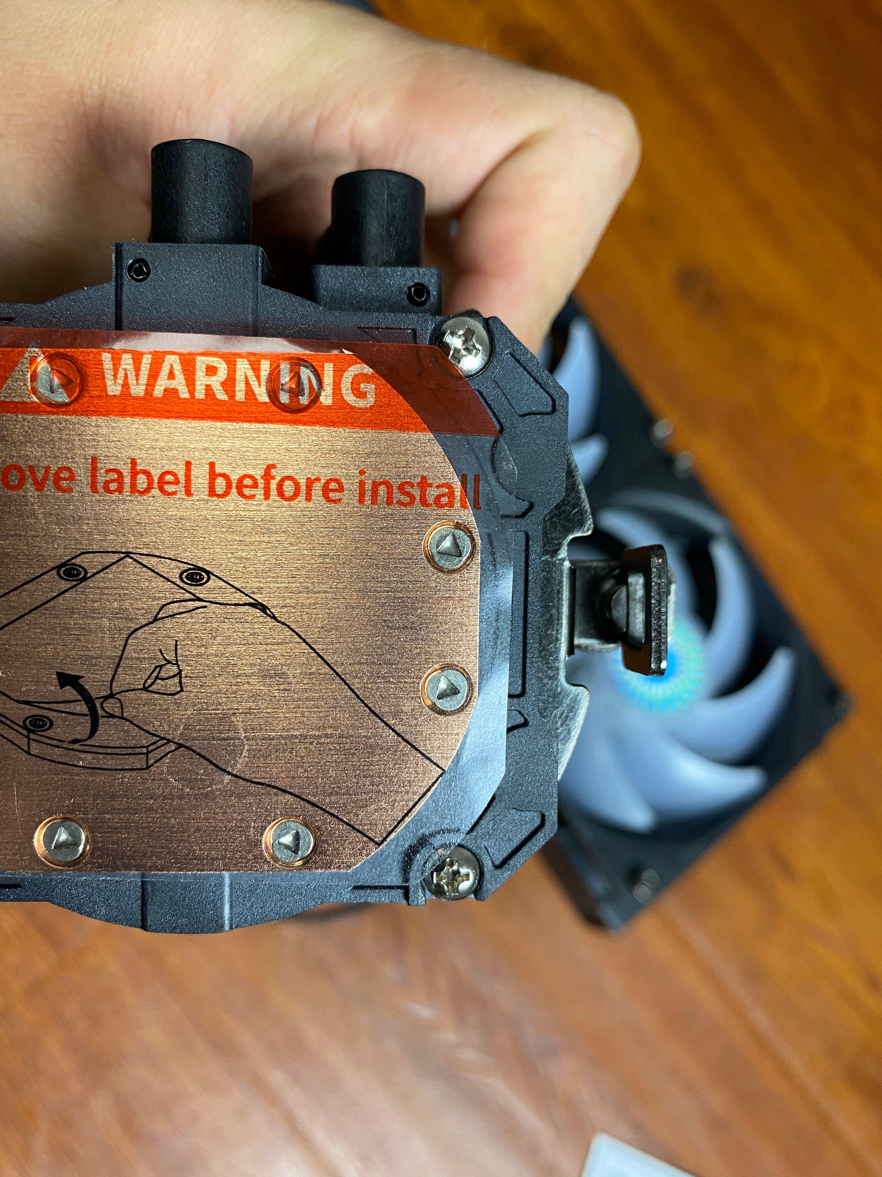 冰神b360水冷散热器评测,amd水冷