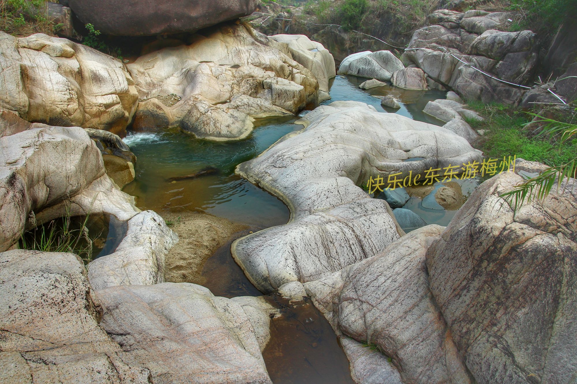 揭阳市玉湖镇坪上村瀑布,揭东区玉湖镇坪上村石场