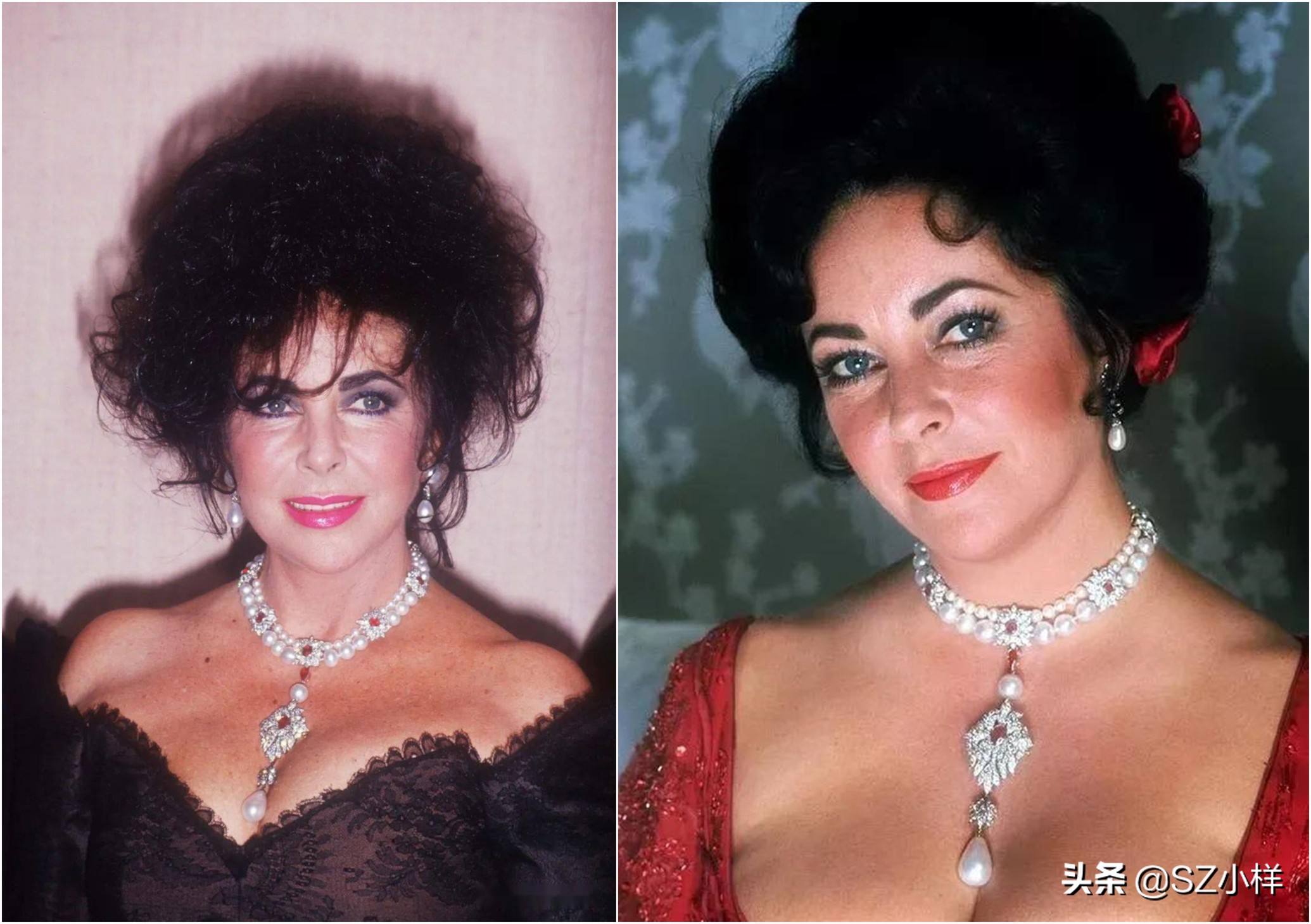 伊丽莎白泰勒传奇人生,伊丽莎白泰勒戴钻石