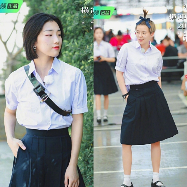 火箭少女高颜值,火箭少女全员白衣服