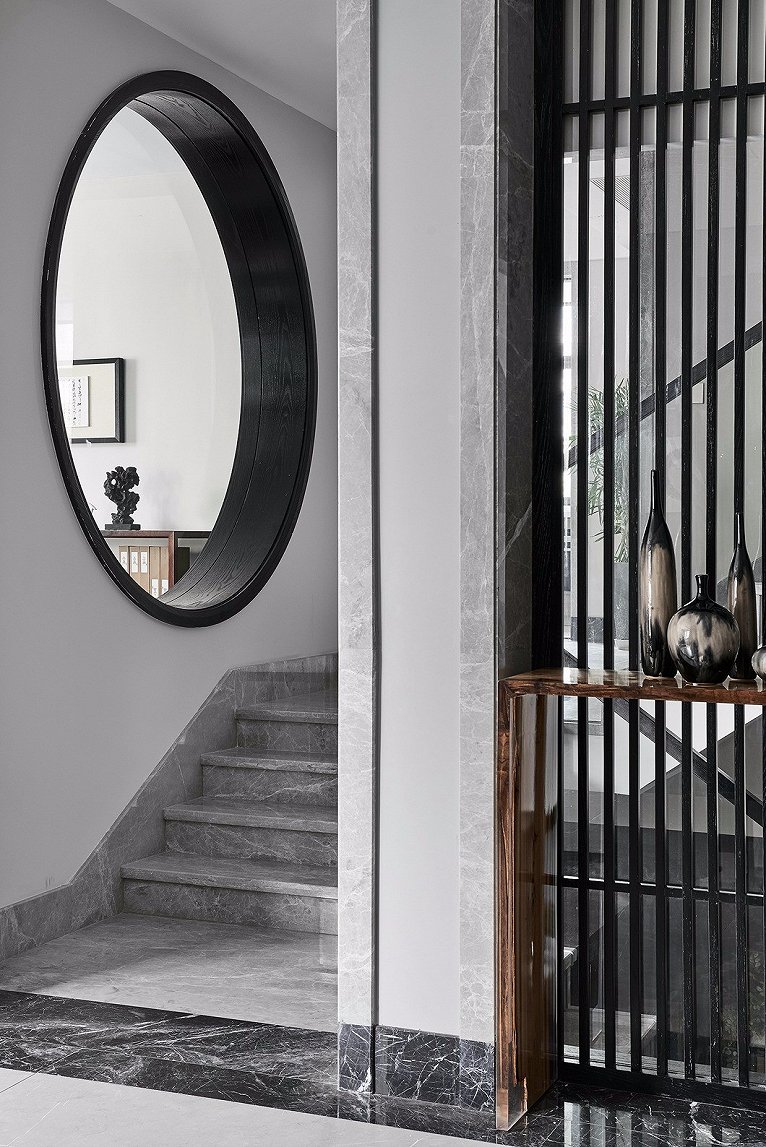 新中式高级灰图片大全,新中式大气与高贵