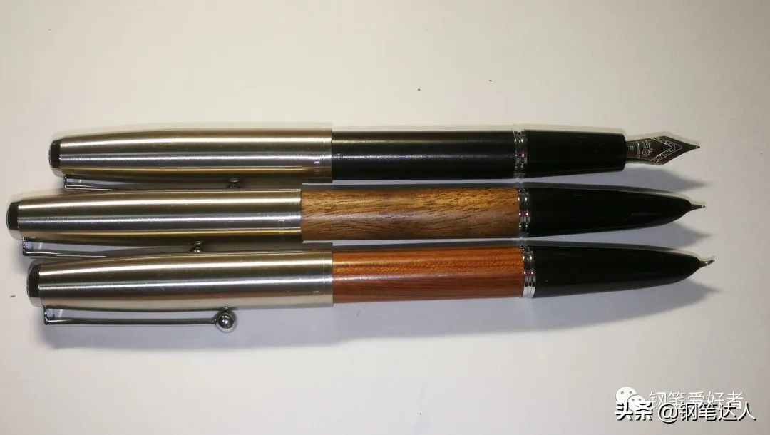 金豪51a钢笔测评,英雄6199木杆钢笔测评