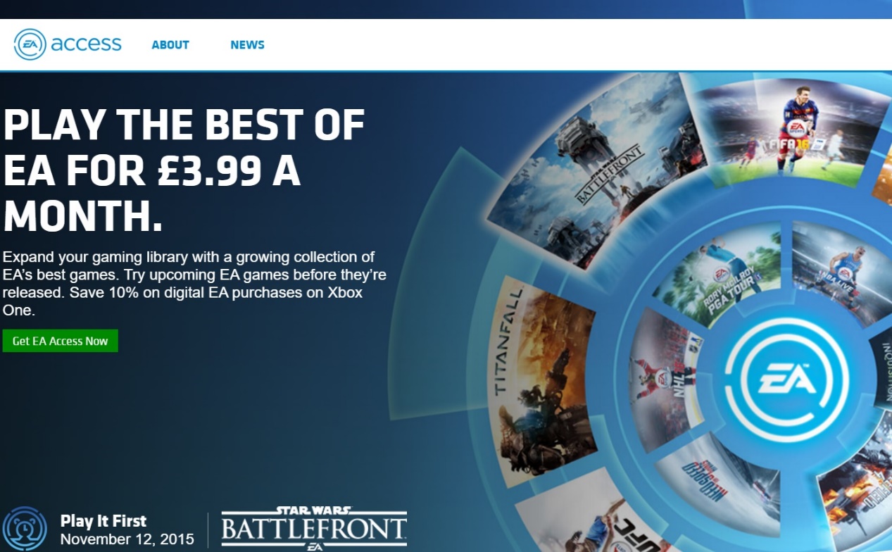 你购买游戏的方式在改变，未来可能可以租游戏玩