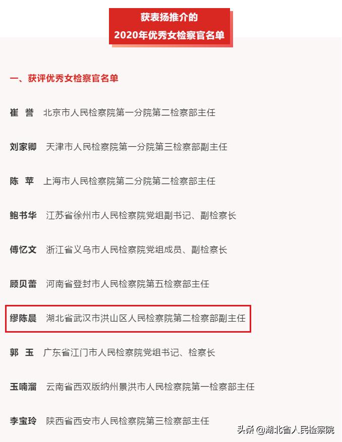 全国十佳优秀检察官2020年,2017年全国51名优秀检察官